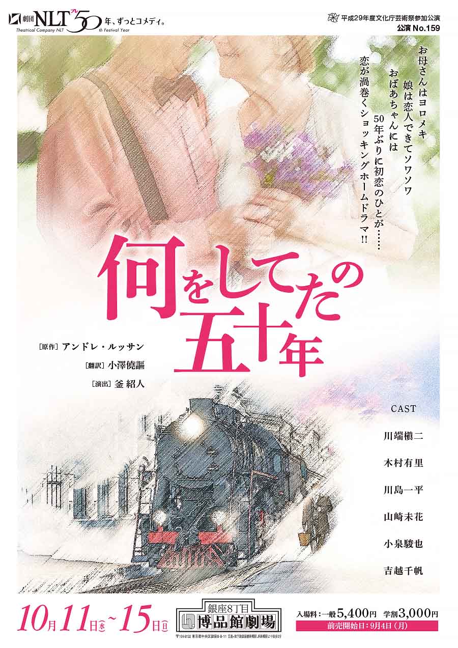 何をしてたの五十年 チラシ